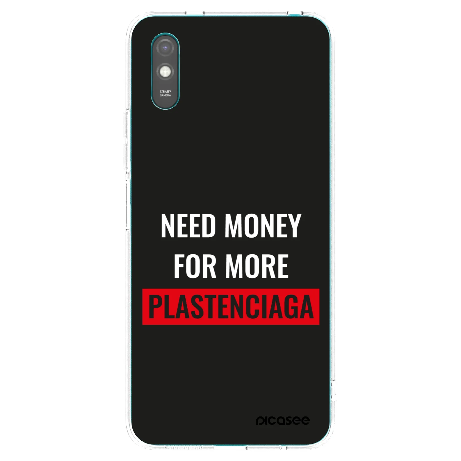 Picasee silikonski prozorni ovitek za Xiaomi Redmi 9AT - More PLASTENCIAGA