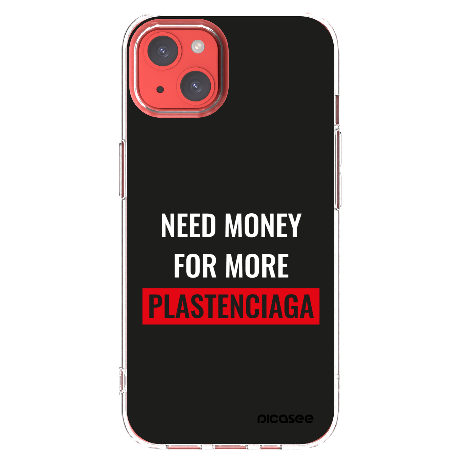 Picasee silikonski prozorni ovitek za Apple iPhone 13 - More PLASTENCIAGA