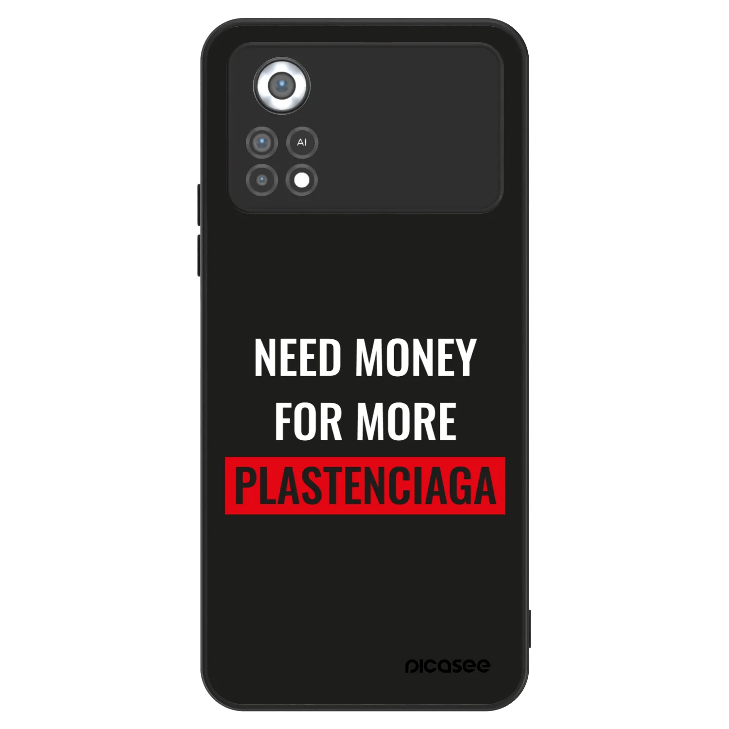 Picasee ULTIMATE CASE za Xiaomi Poco X4 Pro 5G - More PLASTENCIAGA