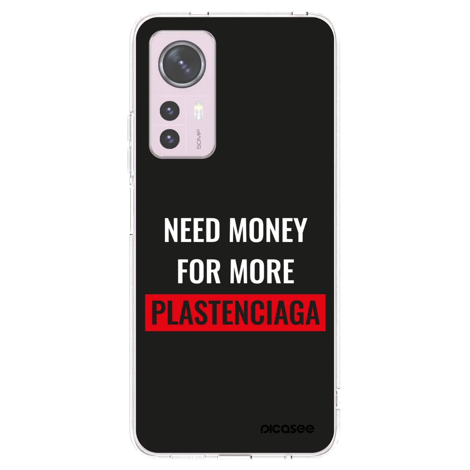Picasee silikonski prozorni ovitek za Xiaomi 12 - More PLASTENCIAGA
