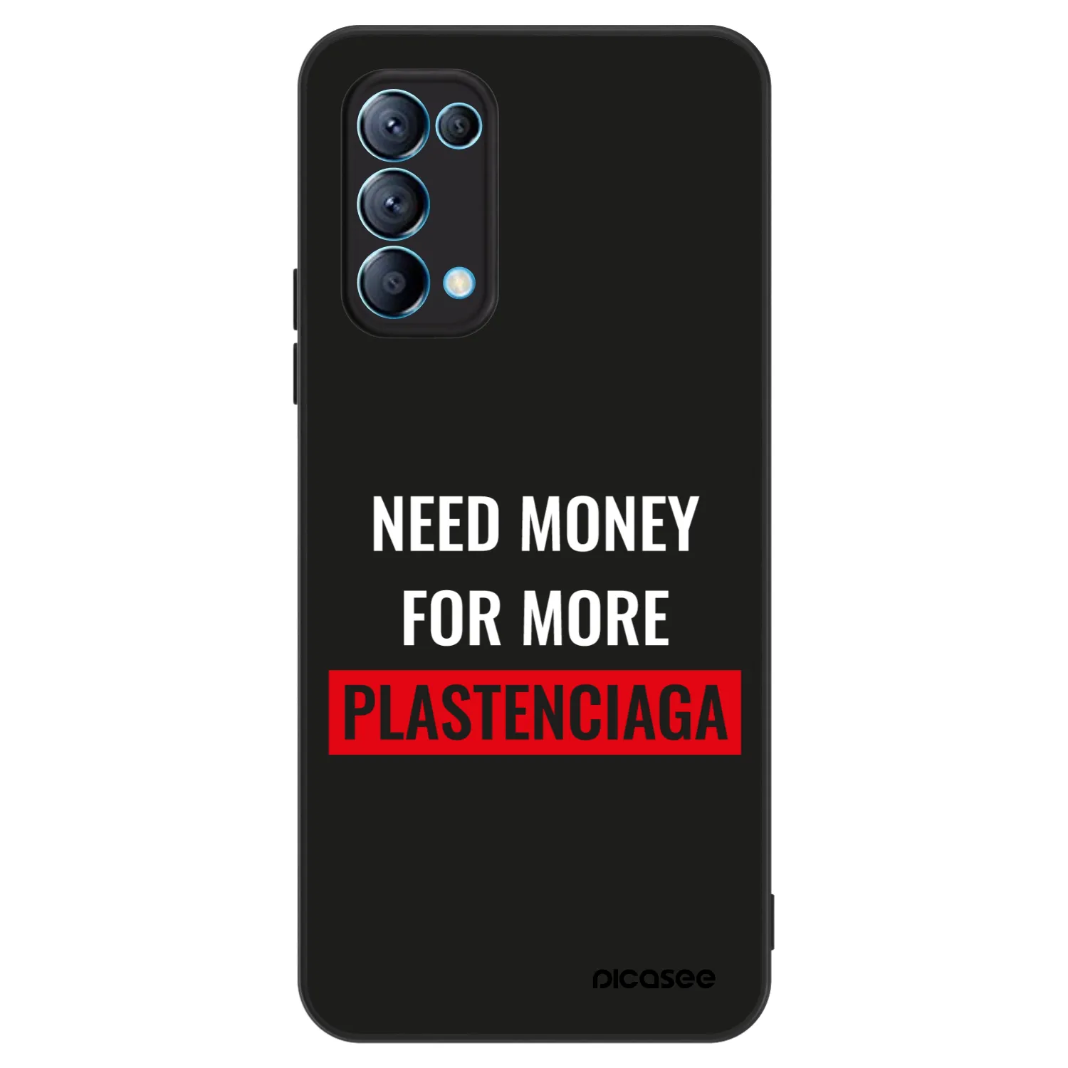 Picasee ULTIMATE CASE za OPPO Reno 5 5G - More PLASTENCIAGA
