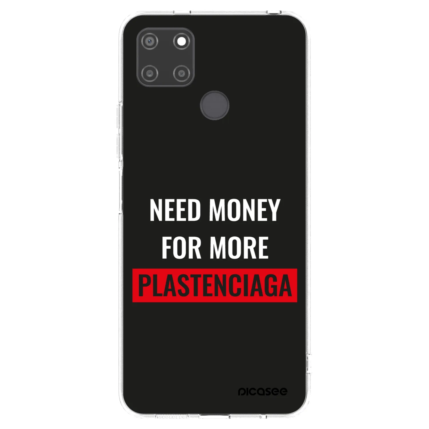 Picasee silikonski prozorni ovitek za Realme C21Y - More PLASTENCIAGA