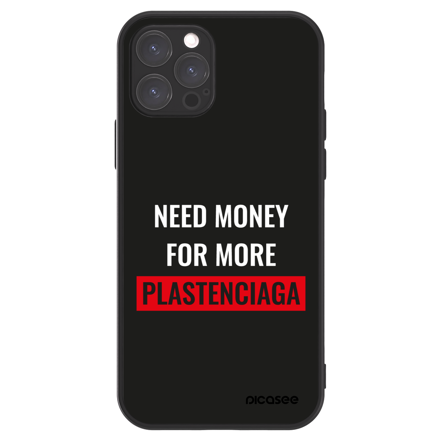 Picasee ULTIMATE CASE MagSafe za Apple iPhone 12 Pro - More PLASTENCIAGA