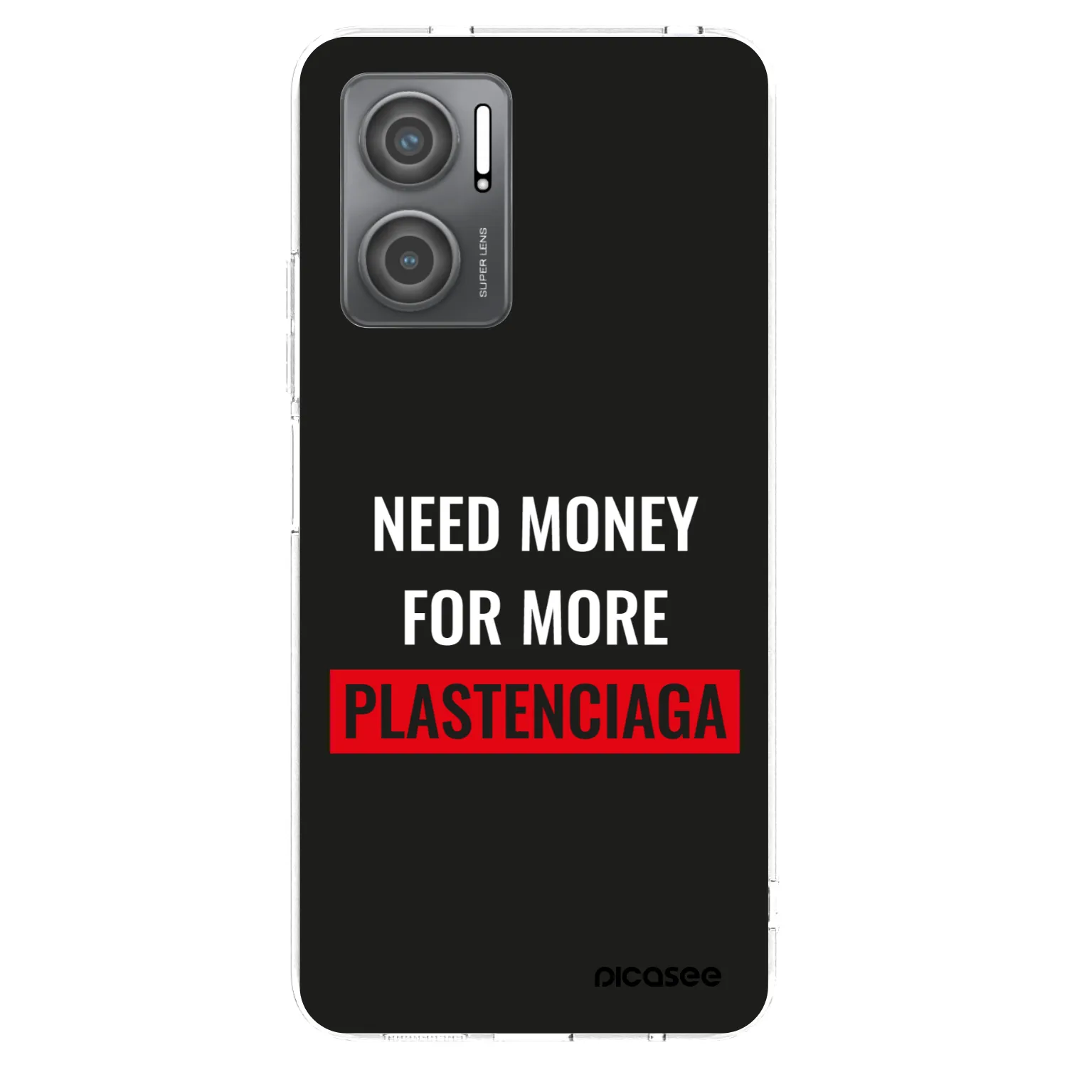 Picasee silikonski prozorni ovitek za Xiaomi Redmi 10 5G - More PLASTENCIAGA