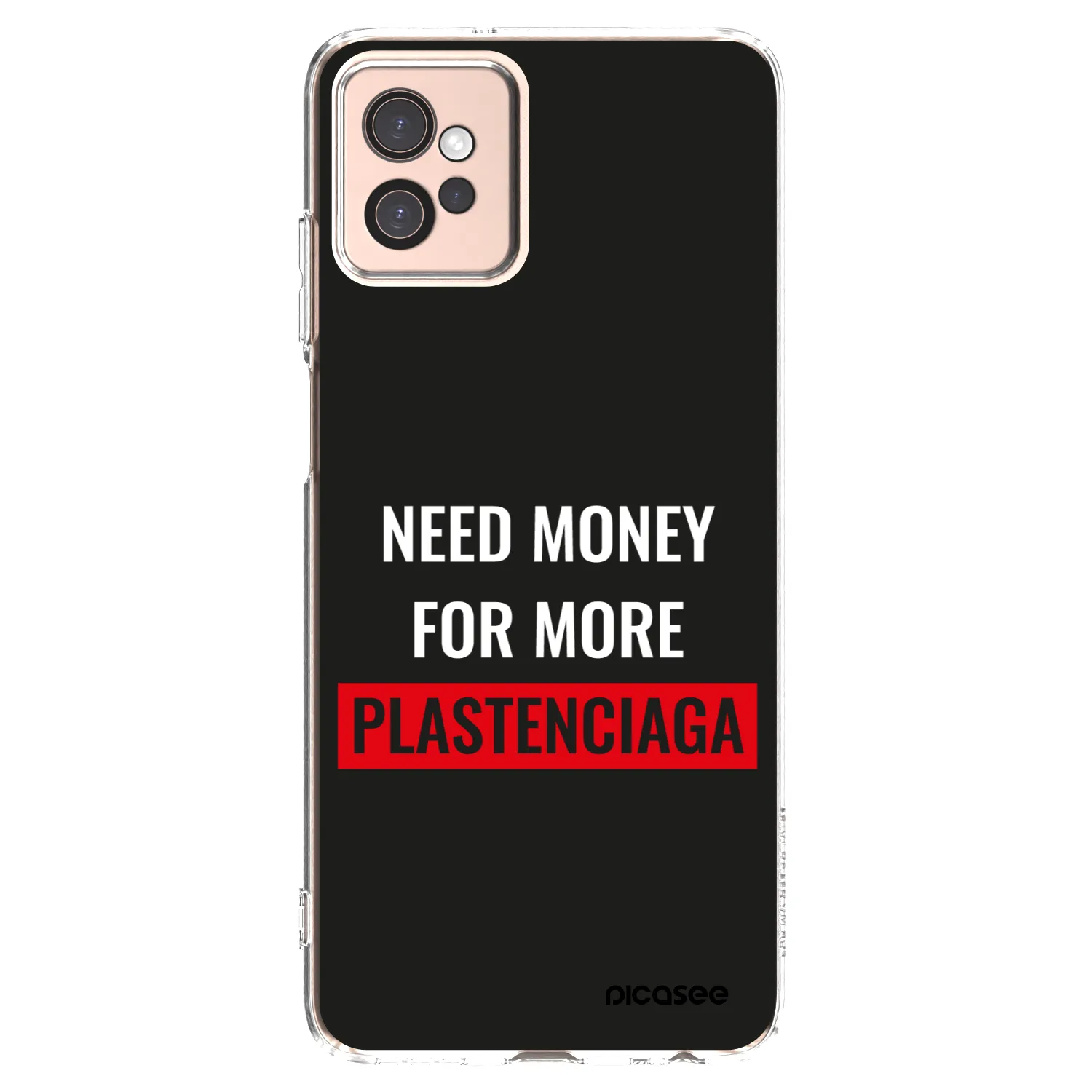 Picasee silikonski prozorni ovitek za Motorola Moto G32 - More PLASTENCIAGA