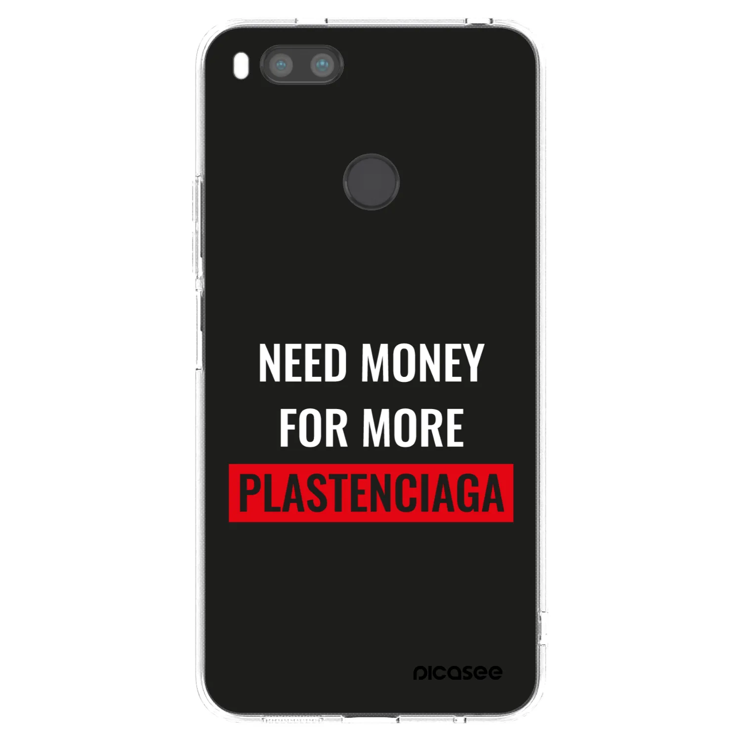 Picasee silikonski prozorni ovitek za Xiaomi Redmi A1 - More PLASTENCIAGA