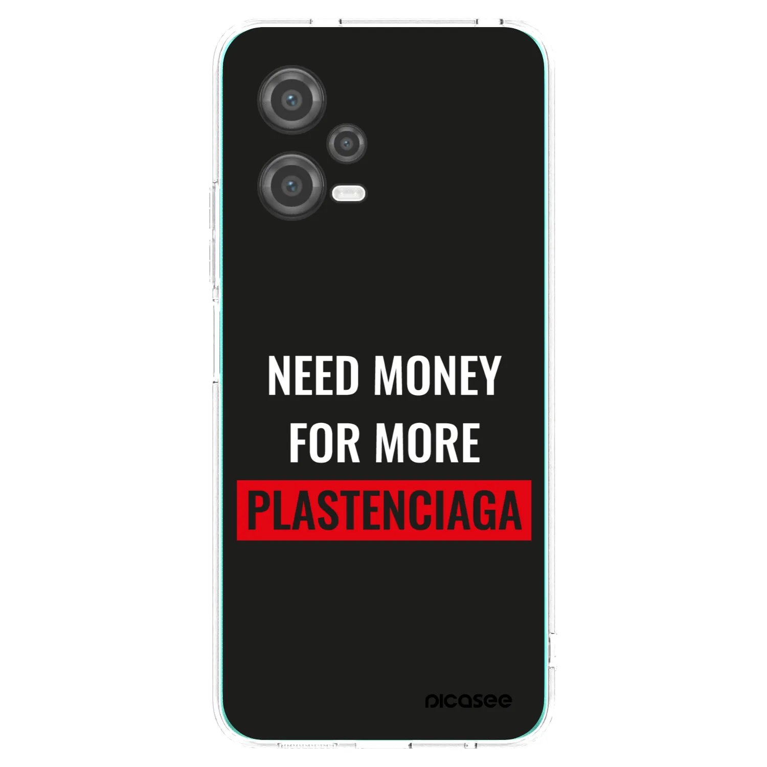 Picasee silikonski prozorni ovitek za Xiaomi Poco X5 - More PLASTENCIAGA