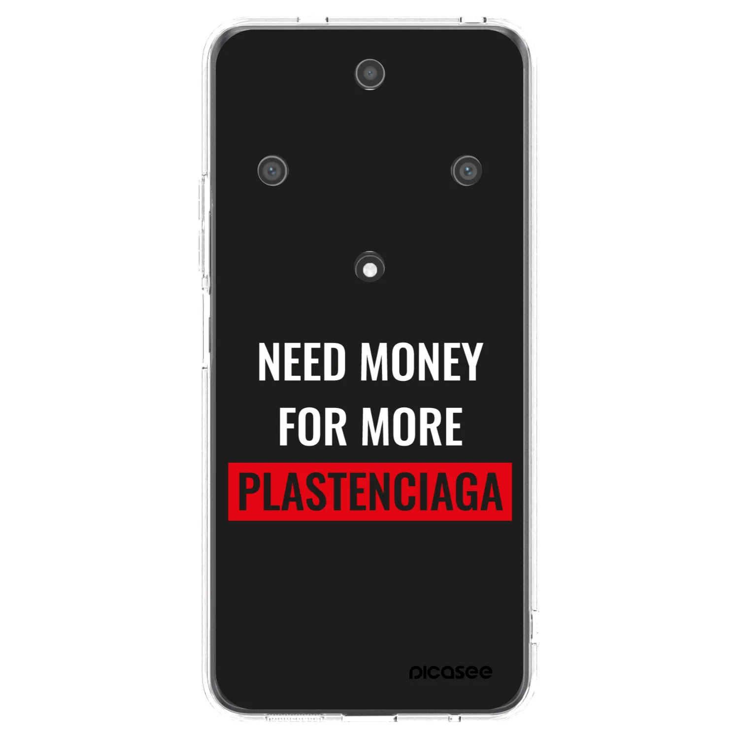 Picasee silikonski prozorni ovitek za Honor Magic5 Lite 5G - More PLASTENCIAGA