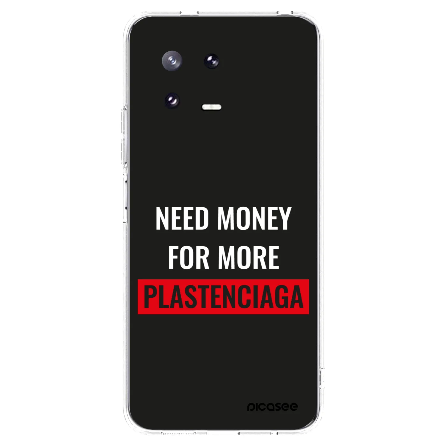 Picasee silikonski prozorni ovitek za Xiaomi 13 Pro - More PLASTENCIAGA