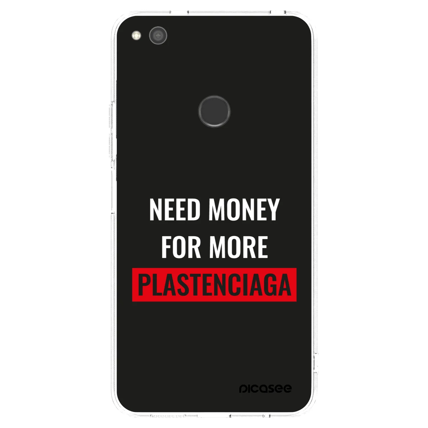 Picasee silikonski prozorni ovitek za Huawei P9 Lite 2017 - More PLASTENCIAGA