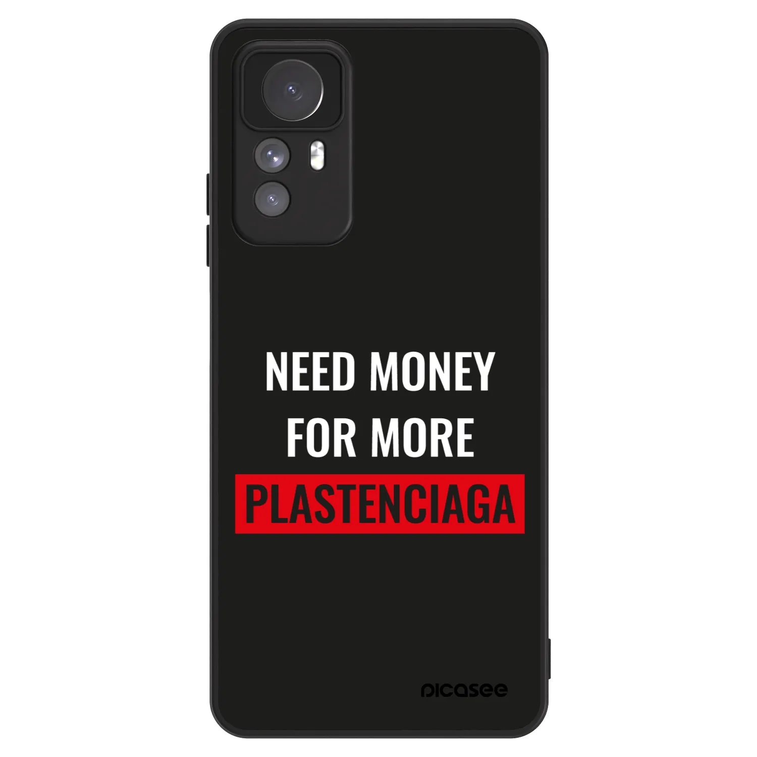 Picasee ULTIMATE CASE za Xiaomi Redmi Note 12S - More PLASTENCIAGA