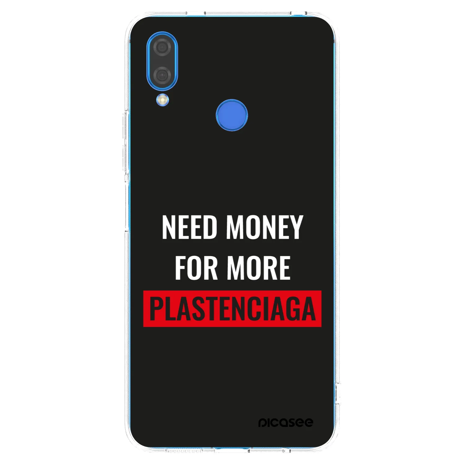Picasee silikonski prozorni ovitek za Huawei Nova 3 - More PLASTENCIAGA