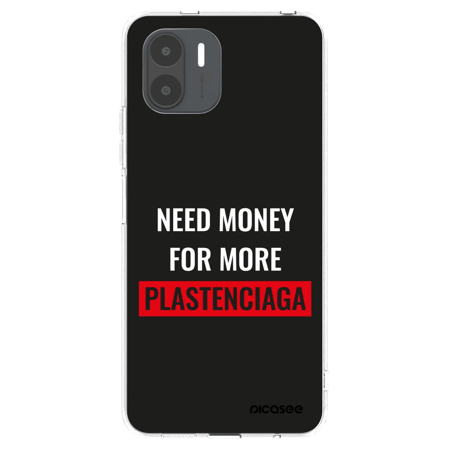 Picasee silikonski prozorni ovitek za Xiaomi Redmi A2 - More PLASTENCIAGA