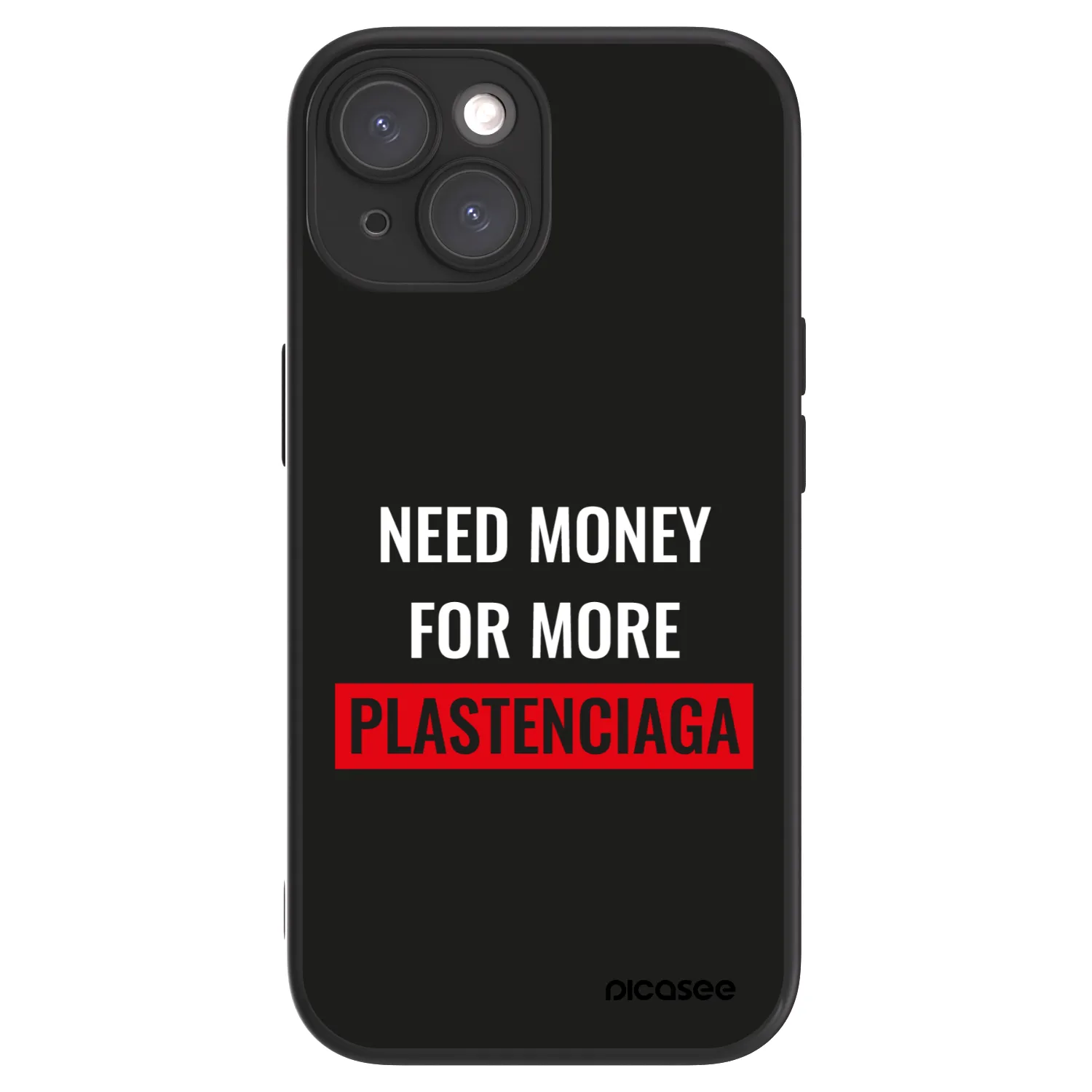 Picasee ULTIMATE CASE MagSafe za Apple iPhone 15 - More PLASTENCIAGA
