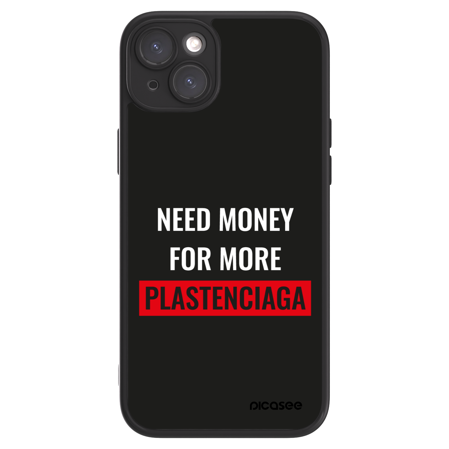 Picasee ULTIMATE CASE MagSafe za Apple iPhone 15 Plus - More PLASTENCIAGA