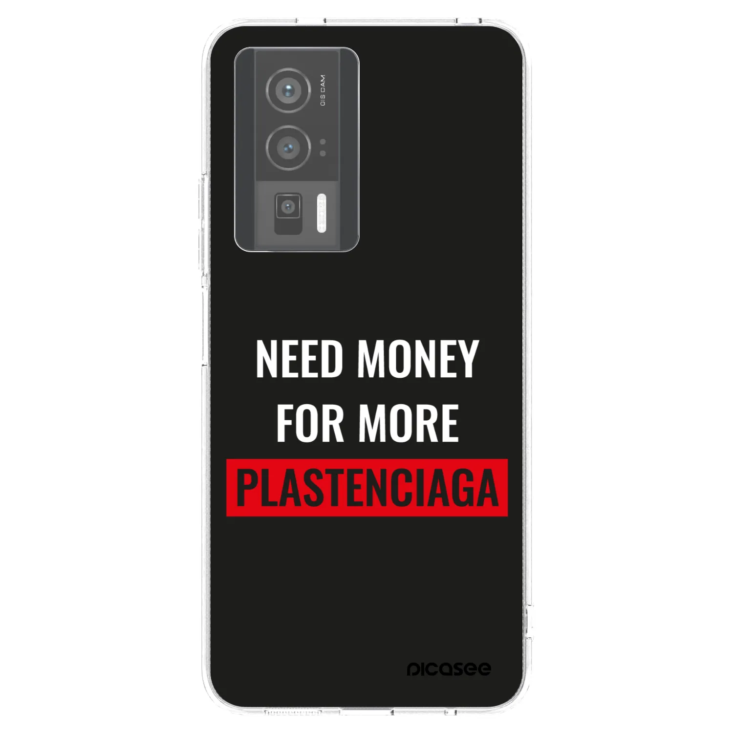 Picasee silikonski prozorni ovitek za Xiaomi Poco F5 Pro 5G - More PLASTENCIAGA