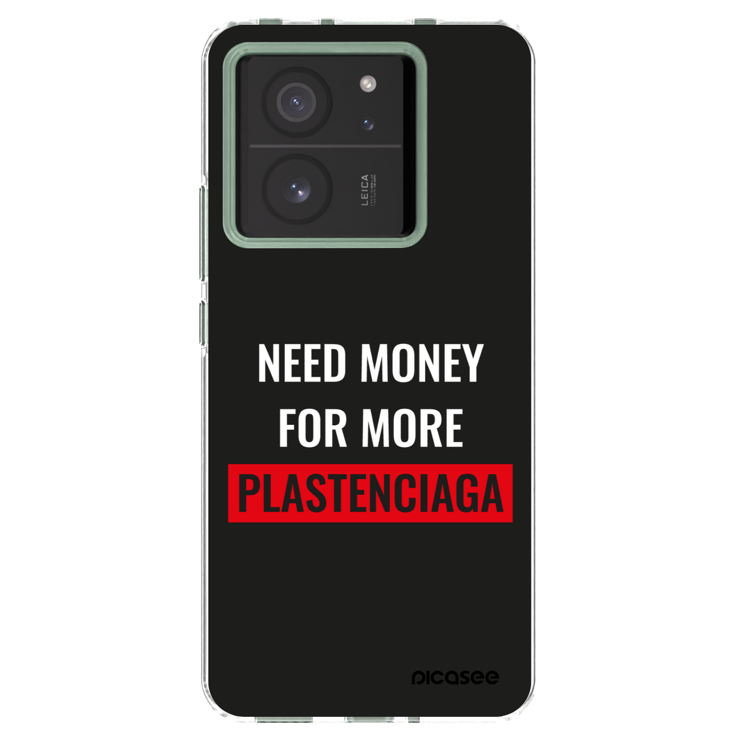 Picasee silikonski prozorni ovitek za Xiaomi 13T - More PLASTENCIAGA