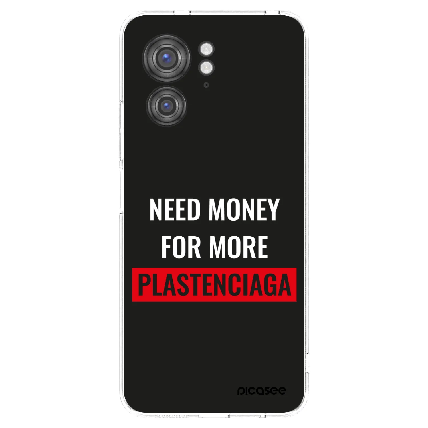 Picasee silikonski prozorni ovitek za Motorola Edge 40 - More PLASTENCIAGA