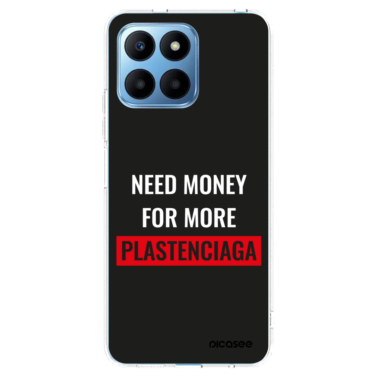 Picasee silikonski prozorni ovitek za Honor 70 Lite - More PLASTENCIAGA