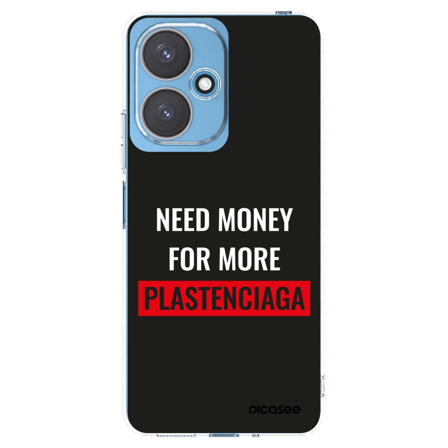 Picasee silikonski prozorni ovitek za Xiaomi Redmi 13C 5G - More PLASTENCIAGA