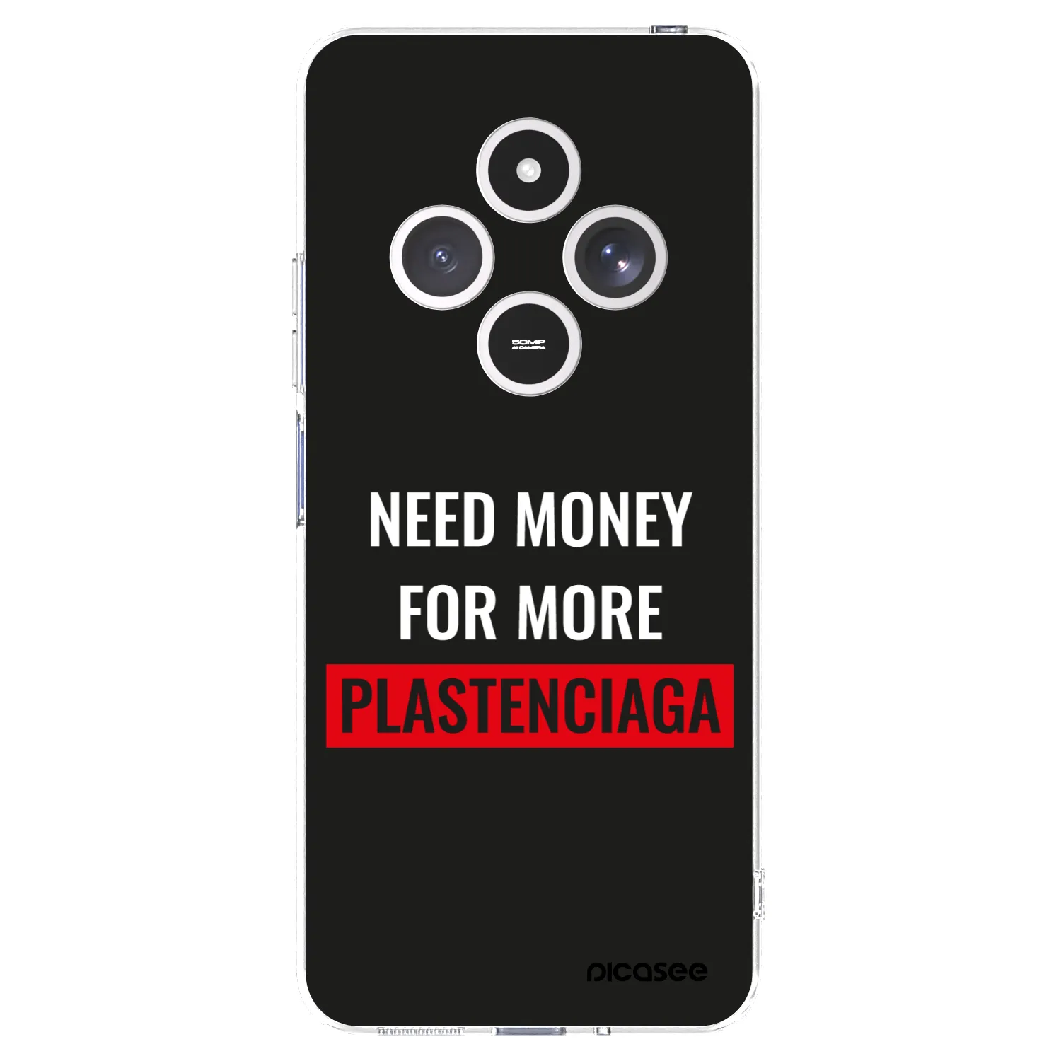 Picasee silikonski prozorni ovitek za Xiaomi Redmi 14C - More PLASTENCIAGA