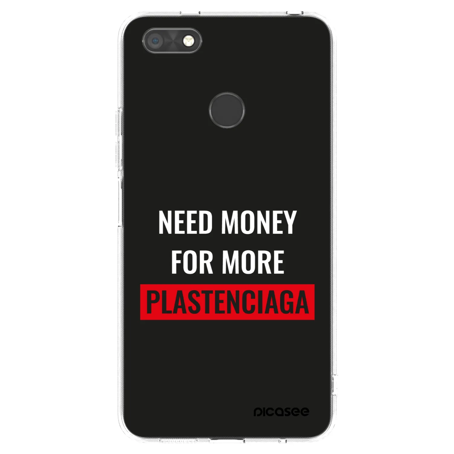 Picasee silikonski prozorni ovitek za Huawei P9 Lite Mini - More PLASTENCIAGA