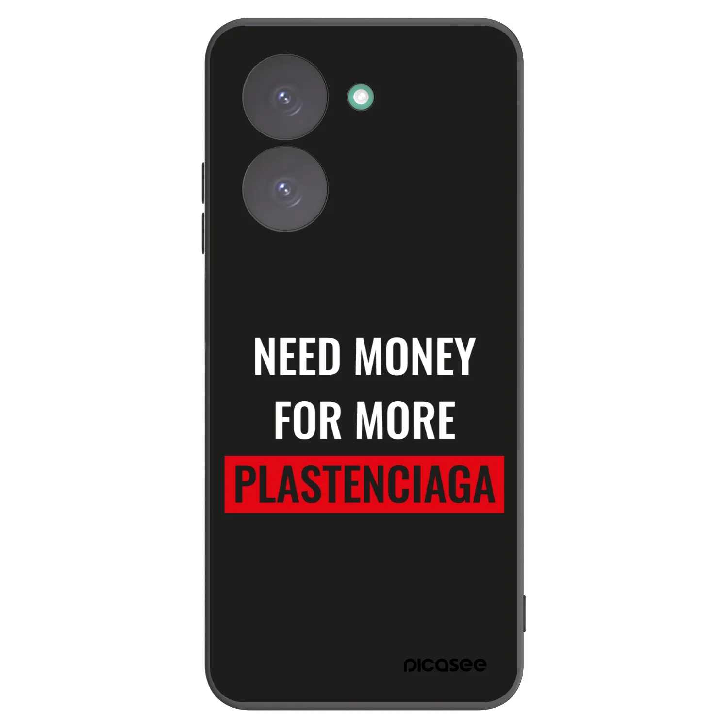 Picasee silikonski črni ovitek za Xiaomi Redmi A5 - More PLASTENCIAGA