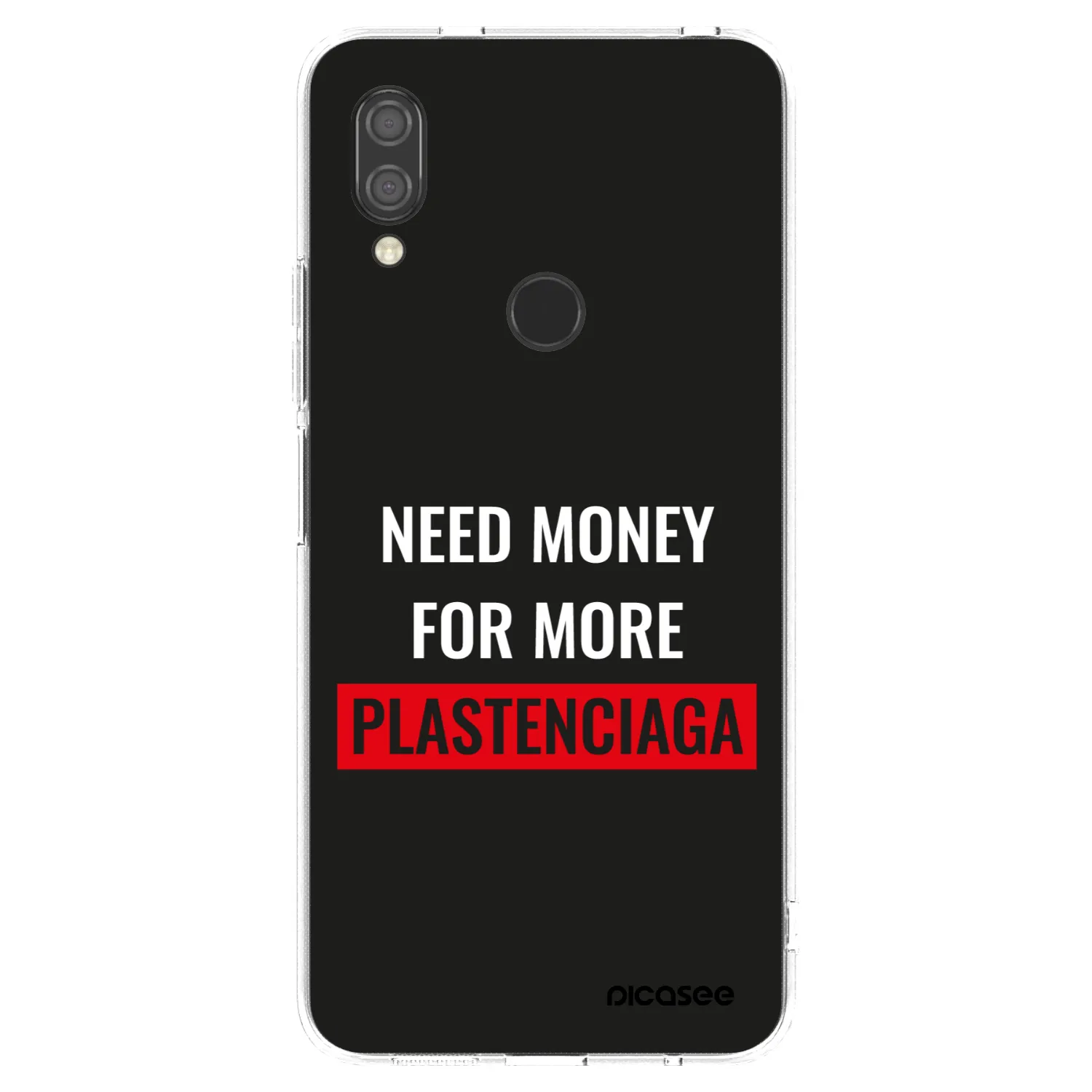 Picasee silikonski prozorni ovitek za Xiaomi Redmi 7 - More PLASTENCIAGA
