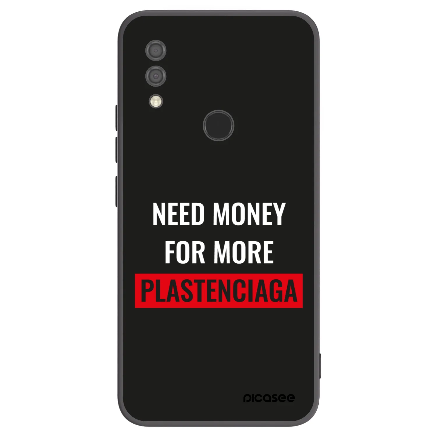 Picasee silikonski črni ovitek za Xiaomi Redmi 7 - More PLASTENCIAGA