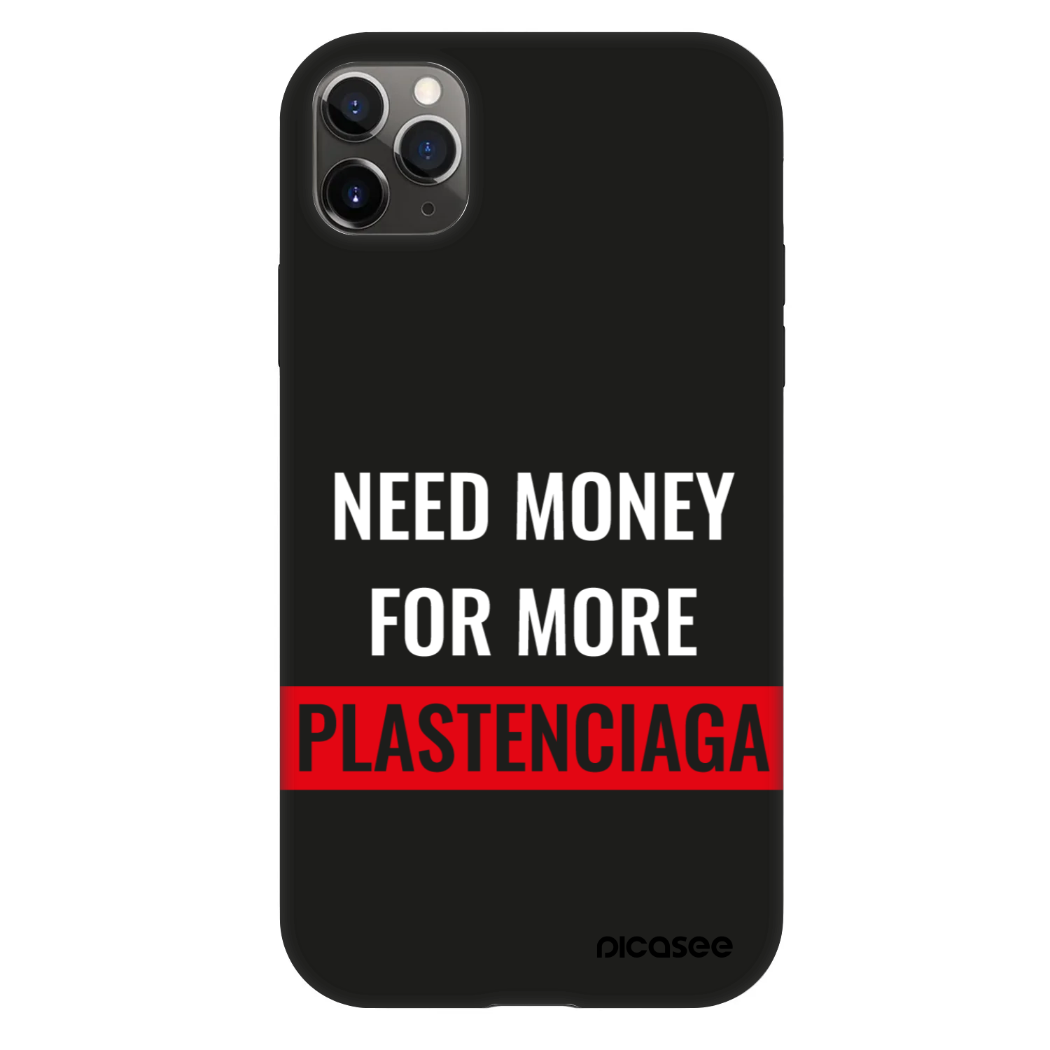 Picasee Fashion Case za Apple iPhone 11 Pro Max - More PLASTENCIAGA