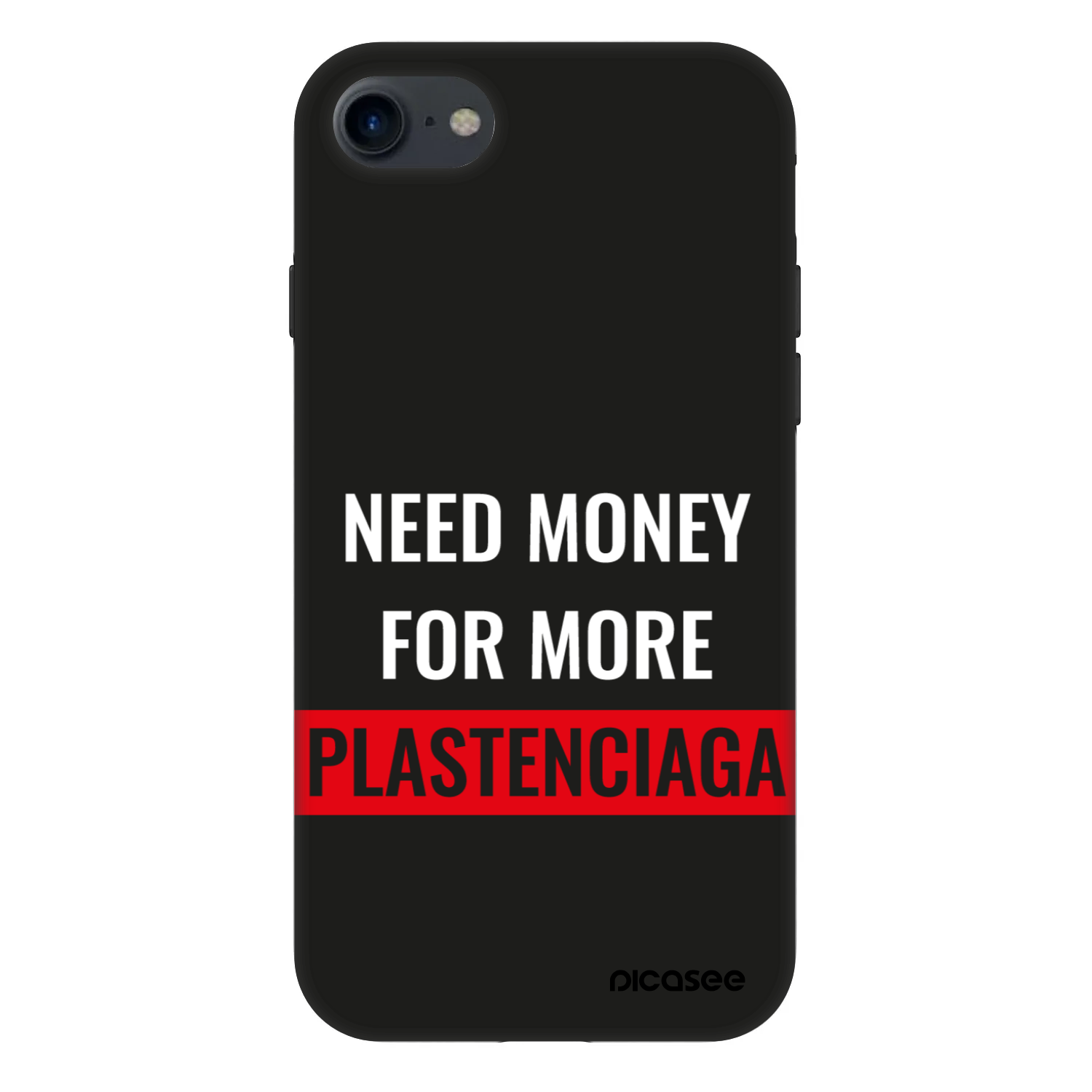 Picasee Fashion Case za Apple iPhone SE 2022 - More PLASTENCIAGA