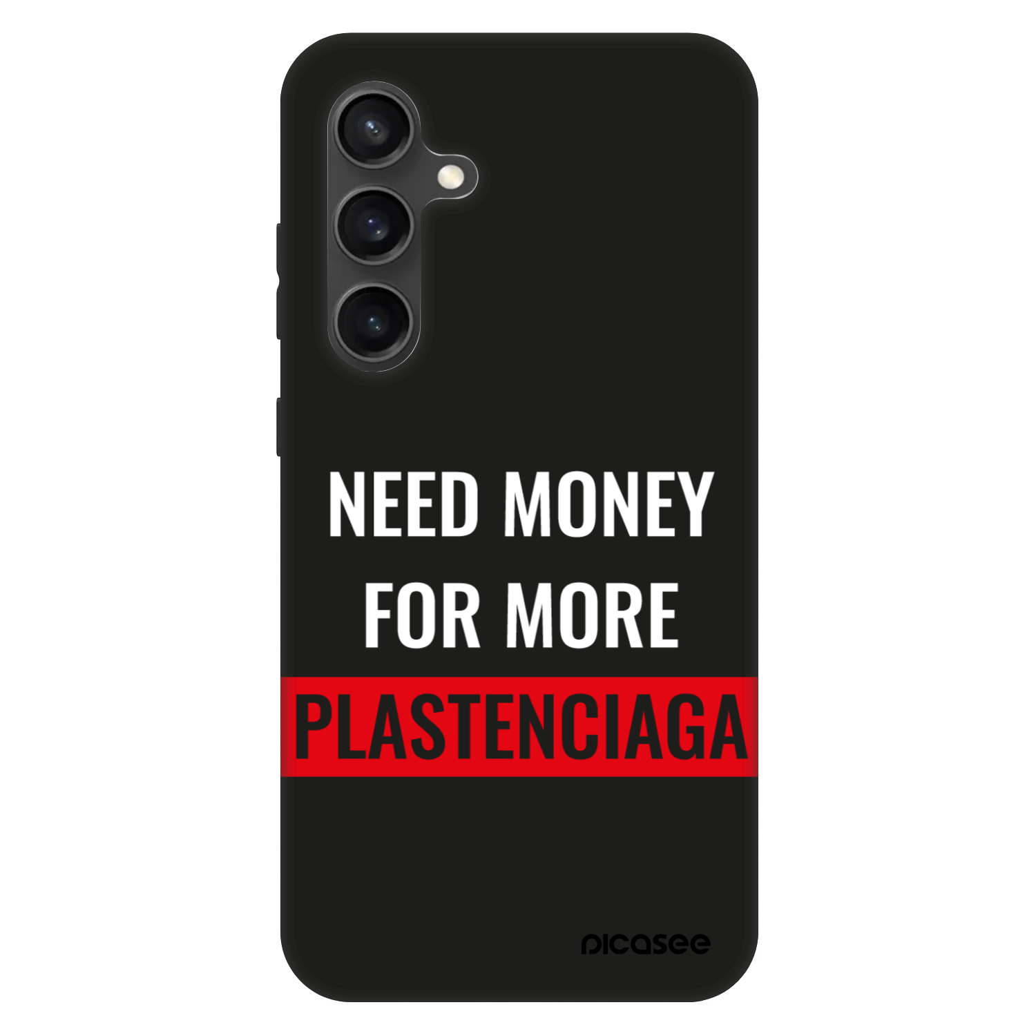 Picasee Fashion Case za Samsung Galaxy S24 FE S721B - More PLASTENCIAGA