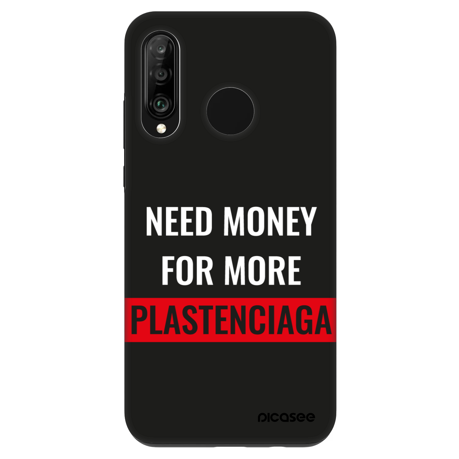 Picasee Fashion Case za Huawei P30 Lite - More PLASTENCIAGA