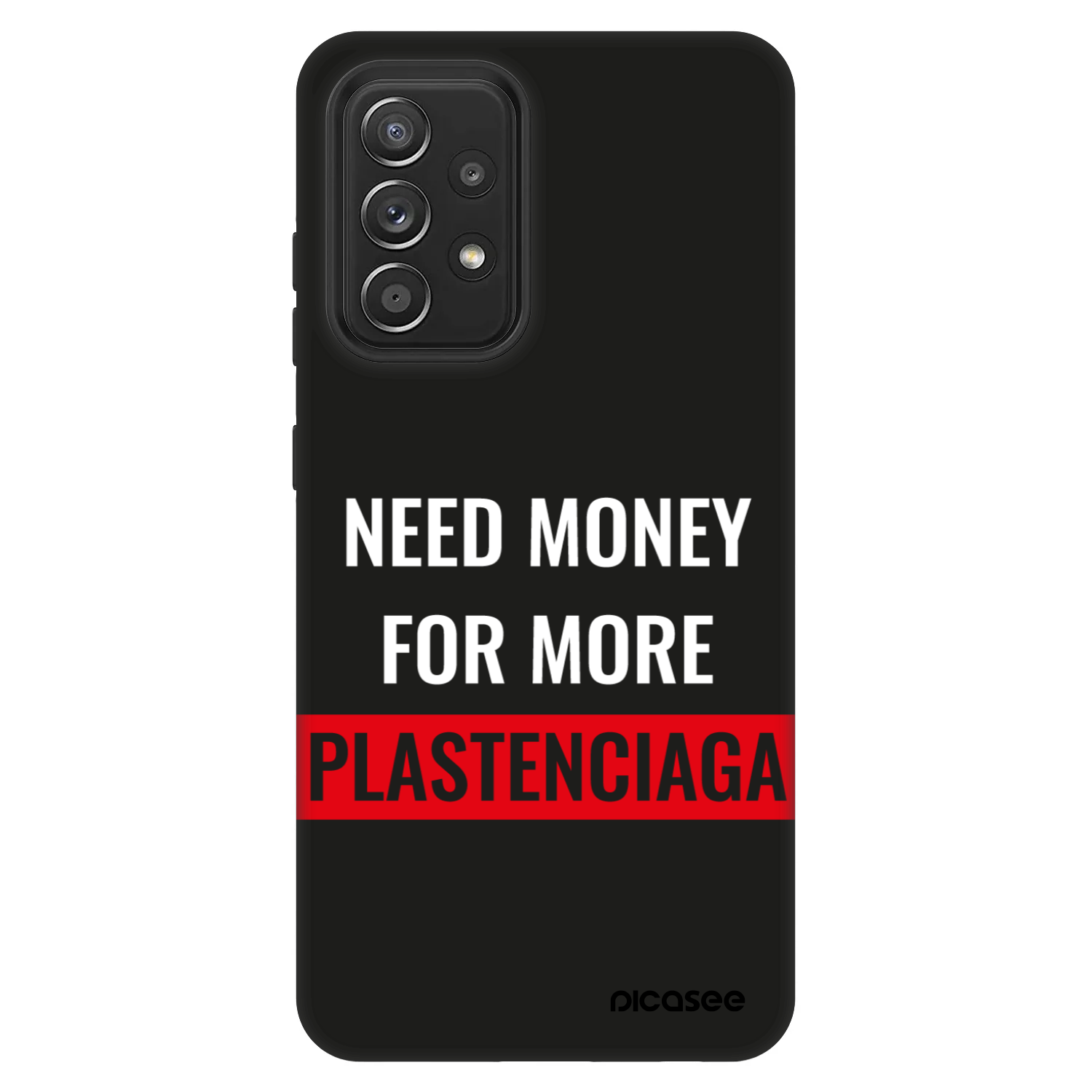 Picasee Fashion Case za Samsung Galaxy A52 5G A525F - More PLASTENCIAGA