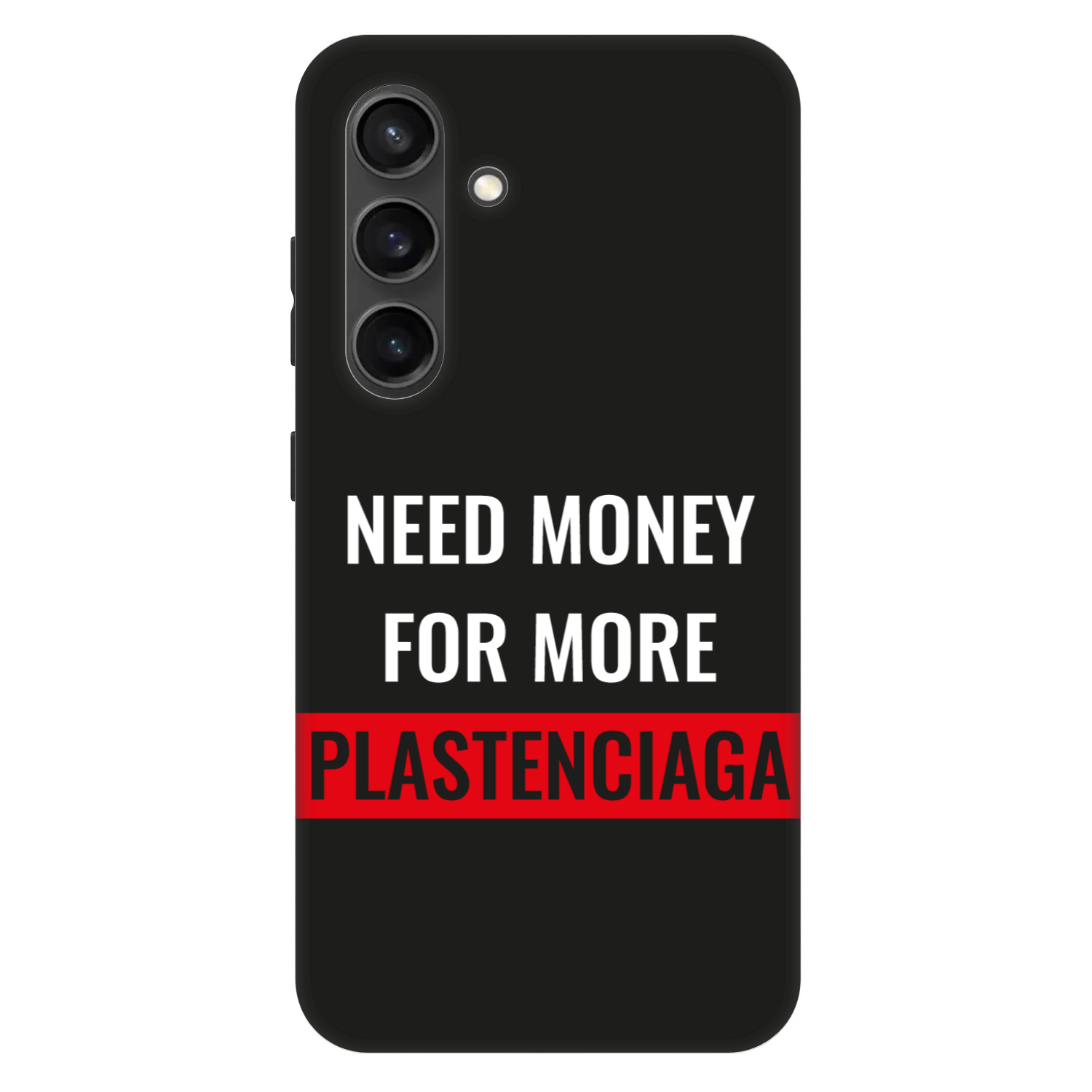 Picasee Fashion Case PowerShare pro Samsung Galaxy S24+ S926B 5G - More PLASTENCIAGA