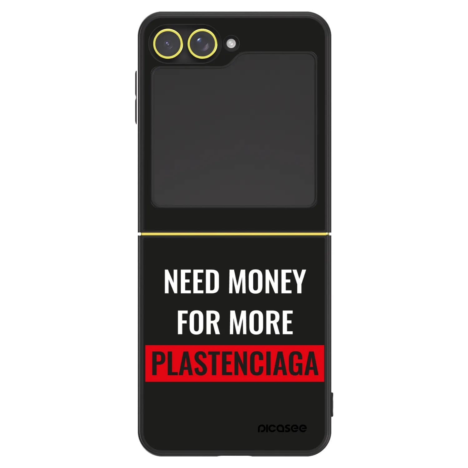 Picasee ULTIMATE CASE za Samsung Galaxy Z Flip7 FE 5G - More PLASTENCIAGA