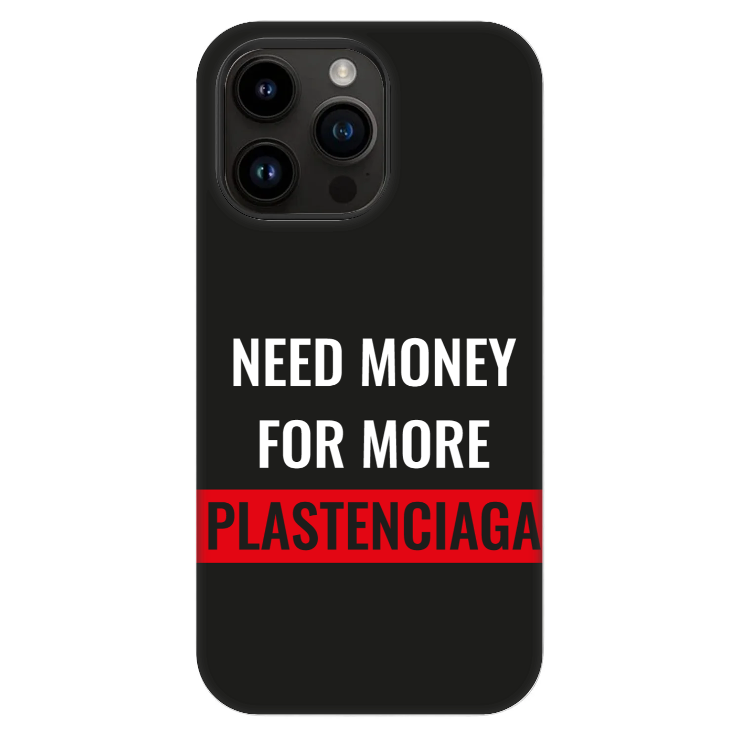 Picasee Fashion Case MagSafe za Apple iPhone 14 Pro Max - More PLASTENCIAGA