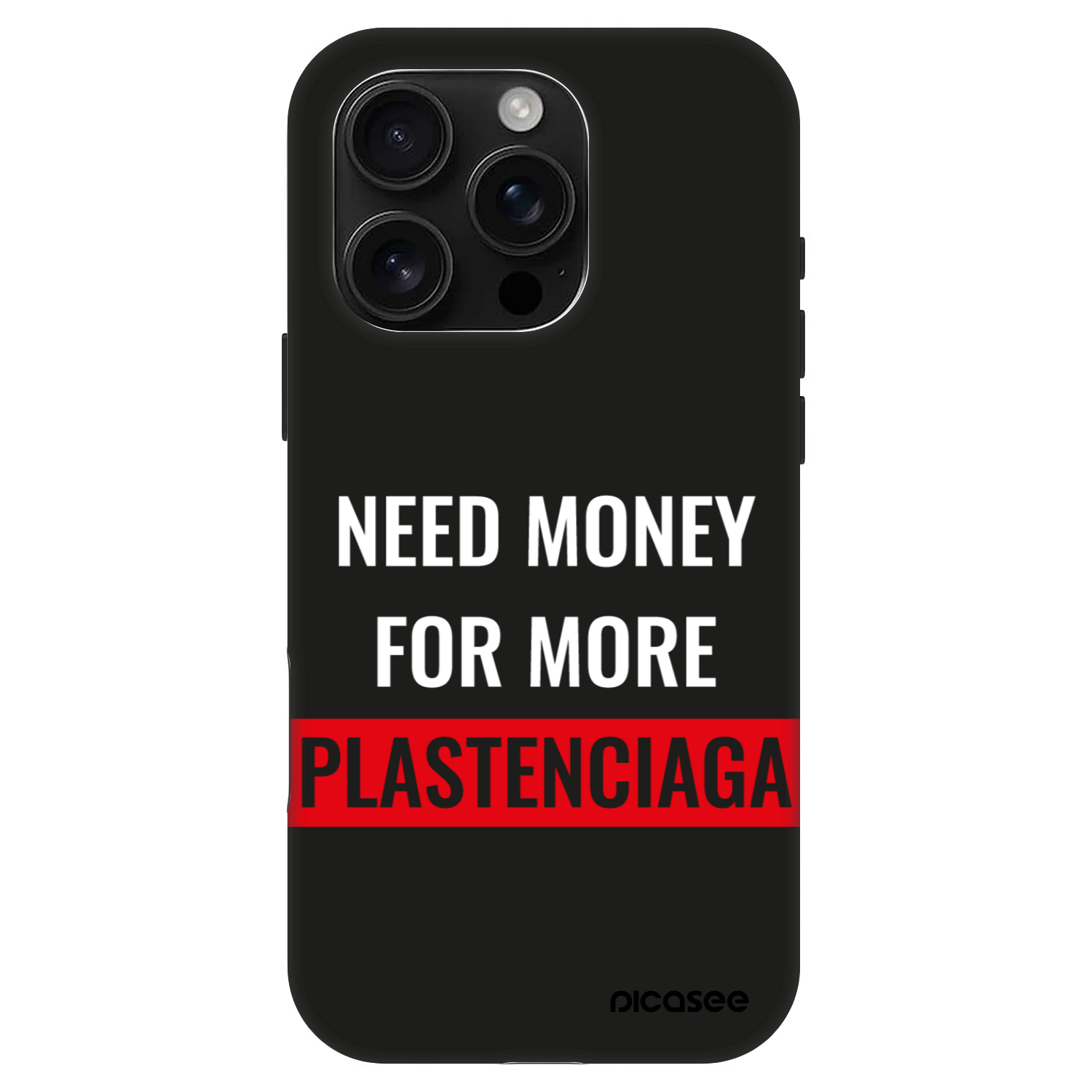 Picasee Fashion Case MagSafe za Apple iPhone 16 Pro - More PLASTENCIAGA