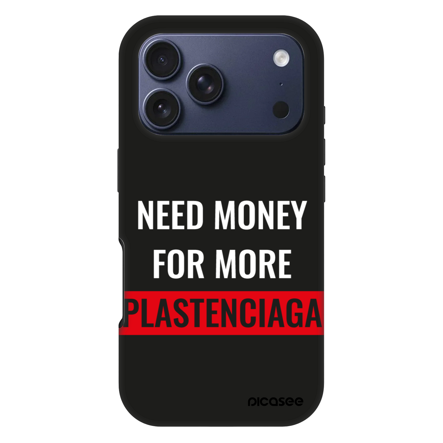 Picasee Fashion Case MagSafe za Apple iPhone 17 Pro - More PLASTENCIAGA