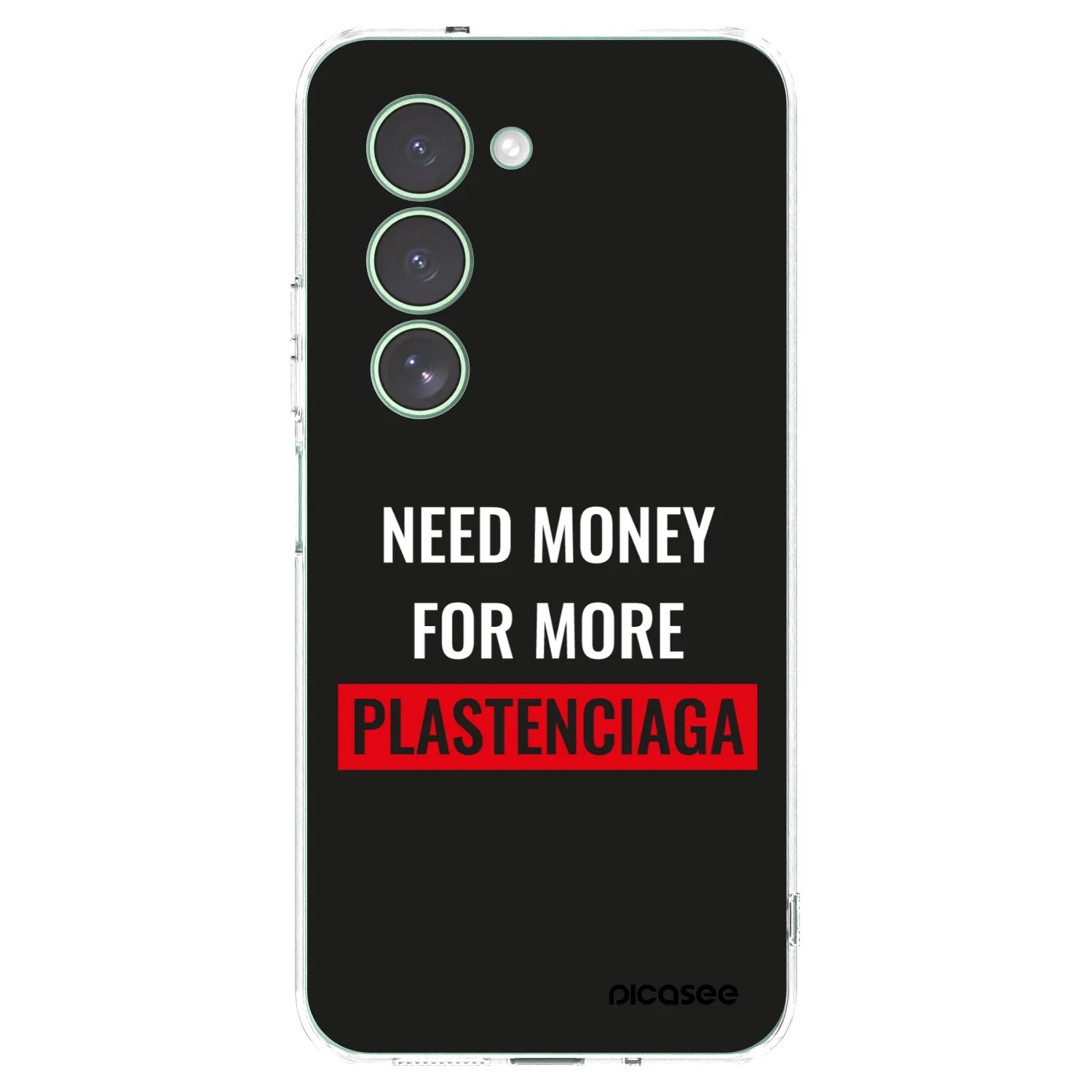 Picasee silikonski prozorni ovitek za Xiaomi Redmi 15 5G - More PLASTENCIAGA