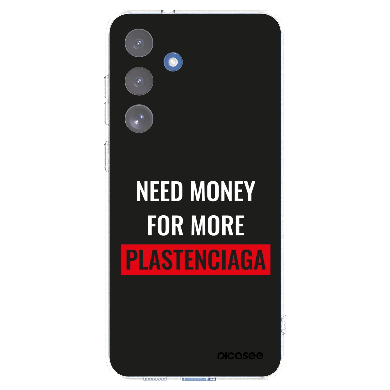 Picasee silikonski prozorni ovitek za Samsung Galaxy S25 FE 5G - More PLASTENCIAGA