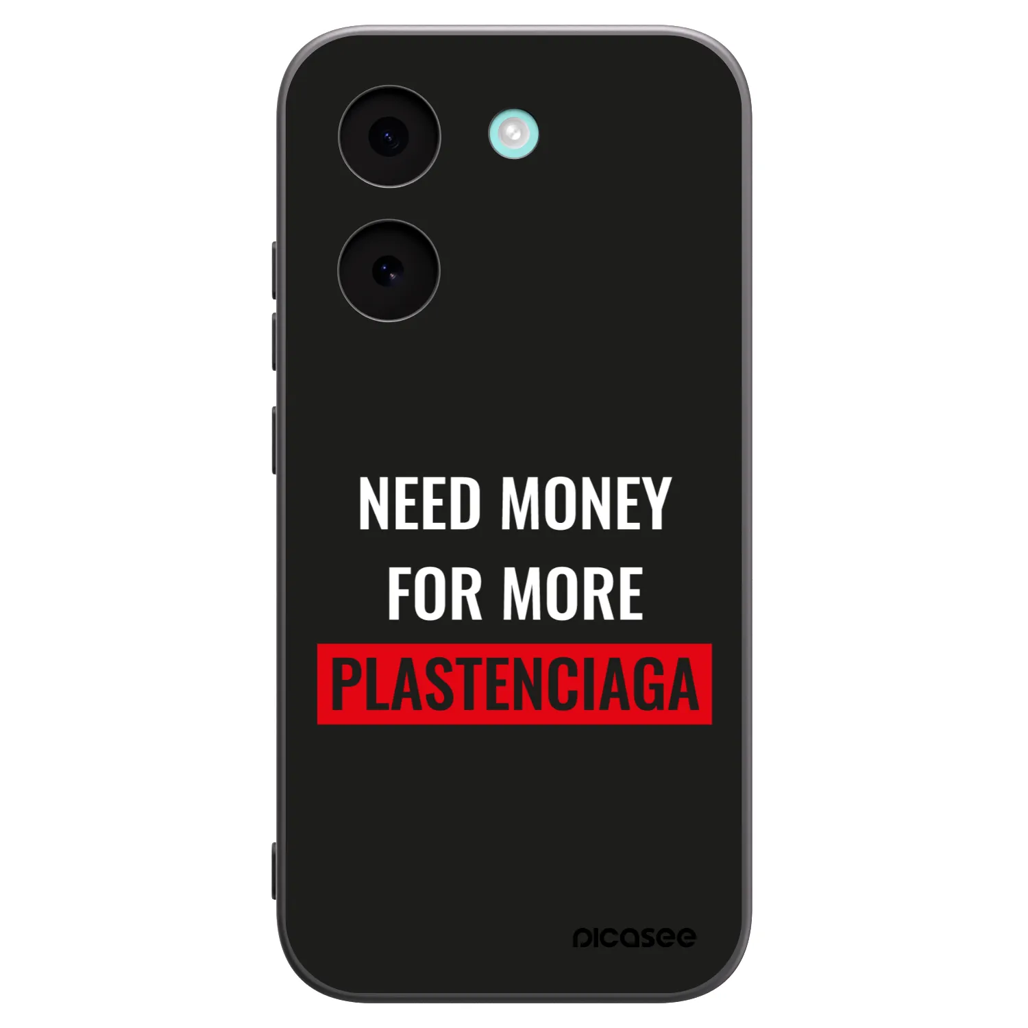 Picasee silikonski črni ovitek za Xiaomi Poco X8 Pro - More PLASTENCIAGA