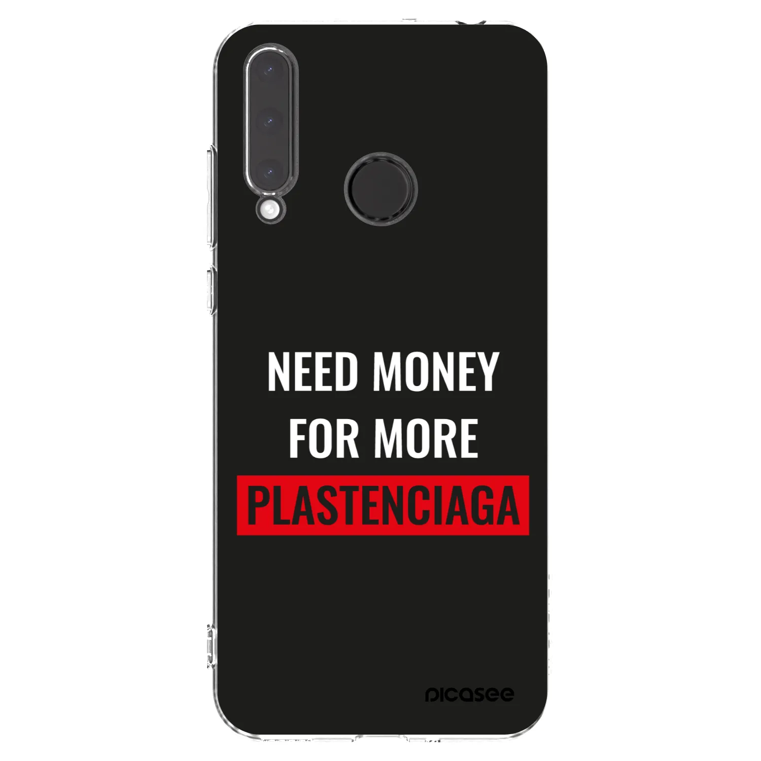 Picasee silikonski prozorni ovitek za Honor 20 Lite - More PLASTENCIAGA