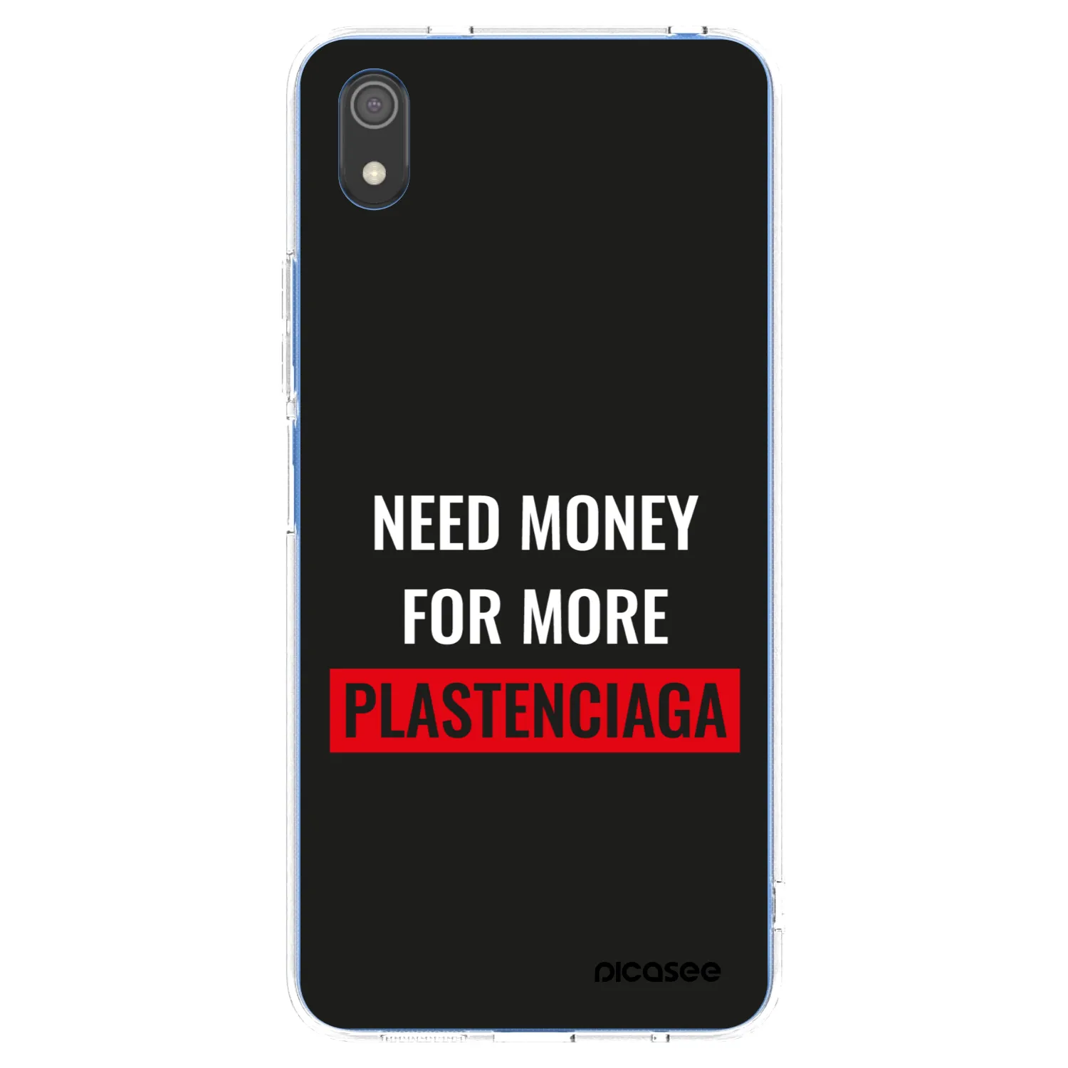 Picasee silikonski prozorni ovitek za Xiaomi Redmi 7A - More PLASTENCIAGA