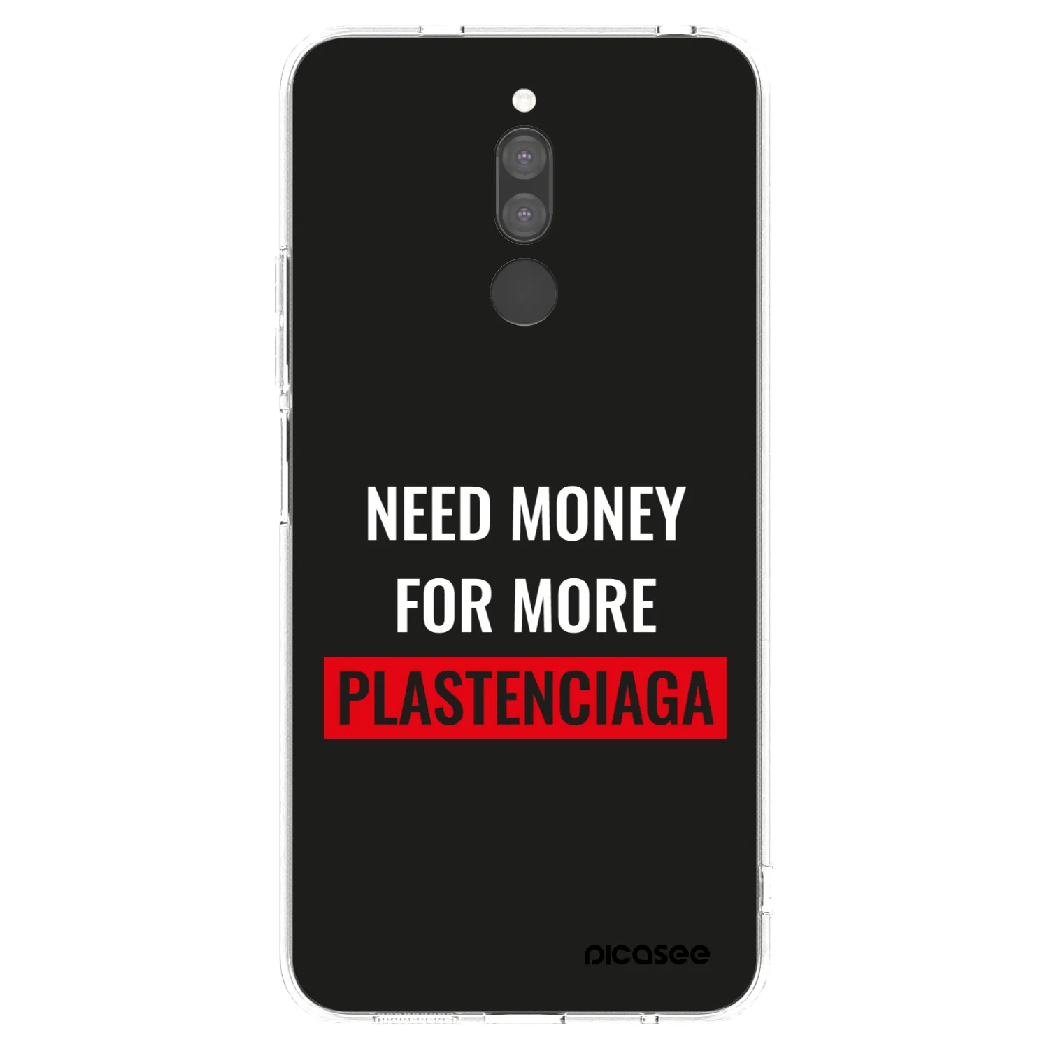 Picasee silikonski prozorni ovitek za Xiaomi Redmi 8 - More PLASTENCIAGA