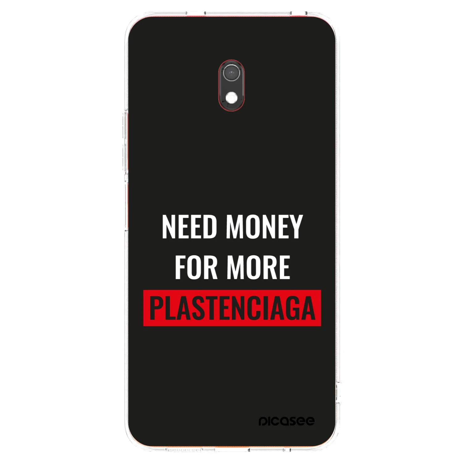 Picasee silikonski prozorni ovitek za Xiaomi Redmi 8A - More PLASTENCIAGA