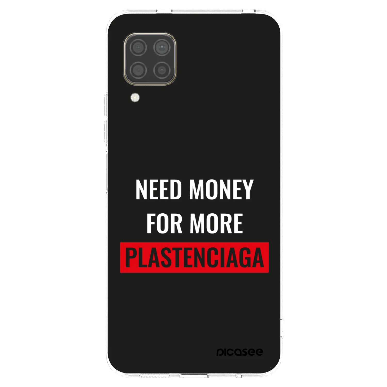 Picasee silikonski prozorni ovitek za Huawei P40 Lite - More PLASTENCIAGA