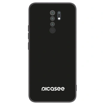 Picasee silikonski črni ovitek za Xiaomi Redmi 9 - Picasee