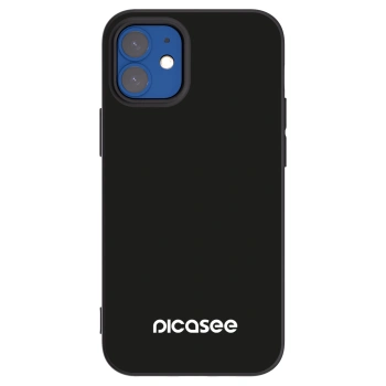Picasee silikonski črni ovitek za Apple iPhone 12 mini - Picasee