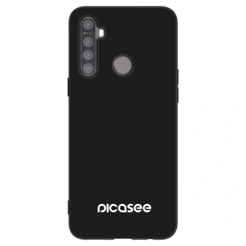 Picasee silikonski črni ovitek za Realme 6i - Picasee